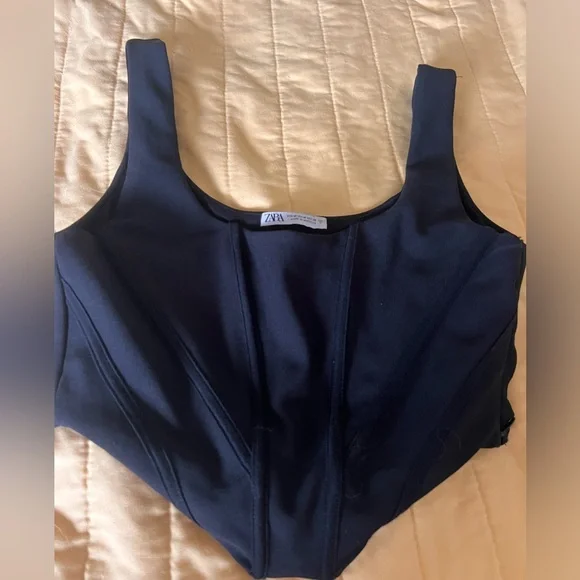 SEXY ZARA TOP WITH SIDE ZIPPER - Picture 3 of 7